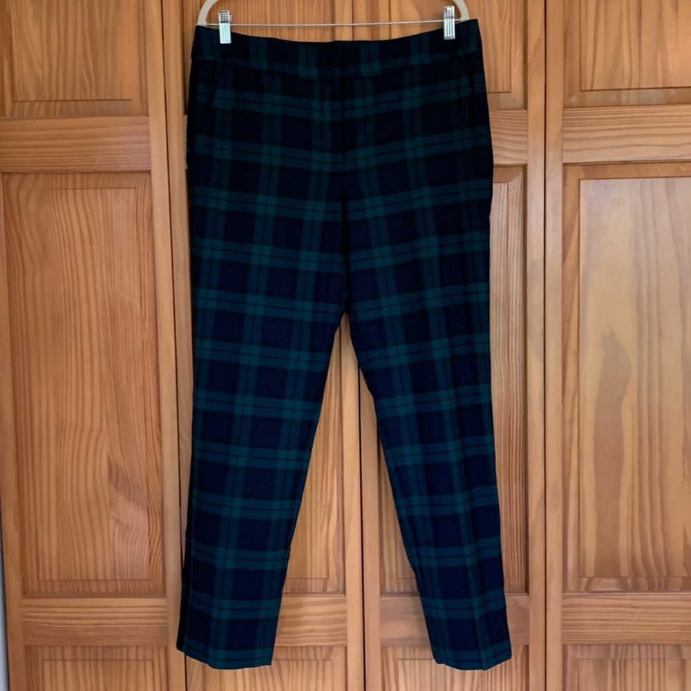 Talbots black watch Hampshire Ankle Pant